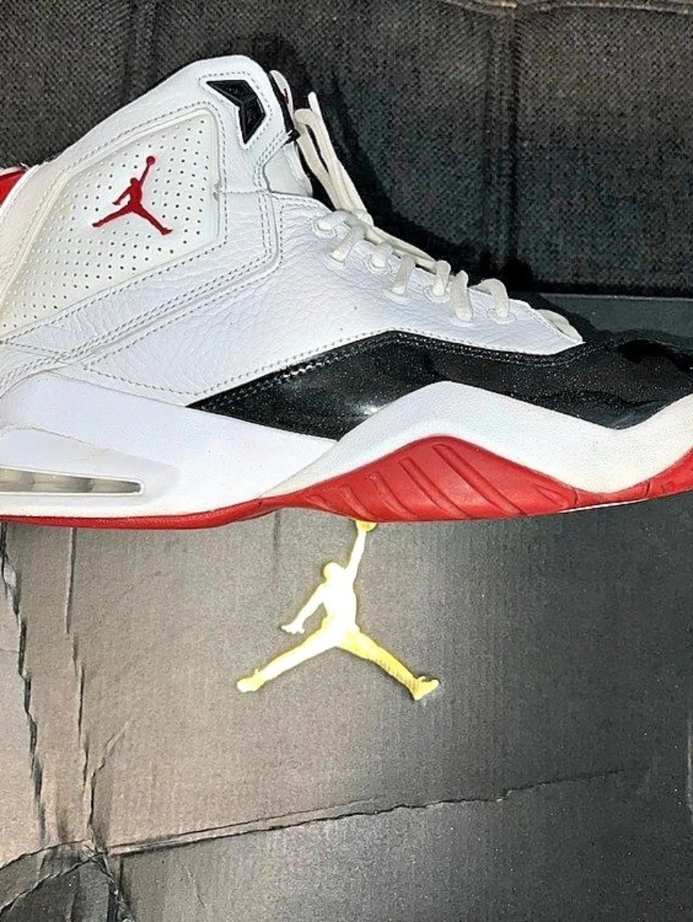 Jordan B’Loyal Men's Sneakers White, Black & Red US 11.5